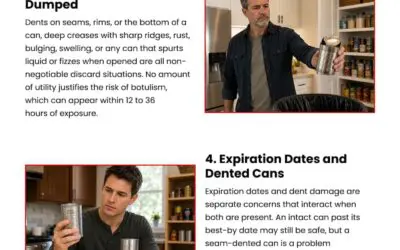 6 Facts About Dented Cans in Your Emergency Kit