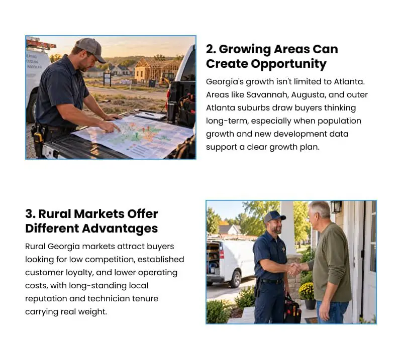 4 Ways Location Impacts Your HVAC Business Valuation