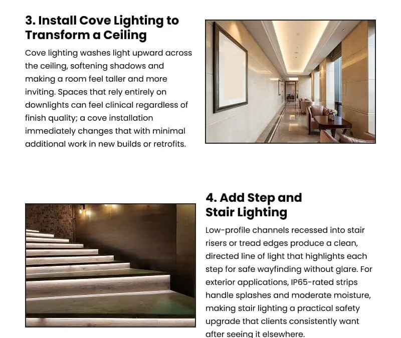6 LED Lighting Upgrades That Matter