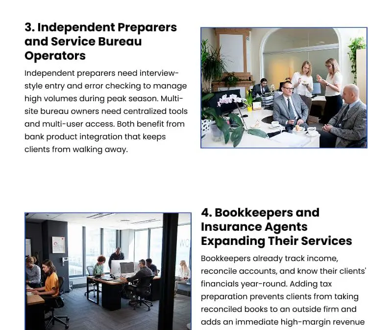 6 Professionals Who Can Benefit From Tax Software