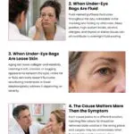 5 Real Causes of Under-Eye Bags Infographic
