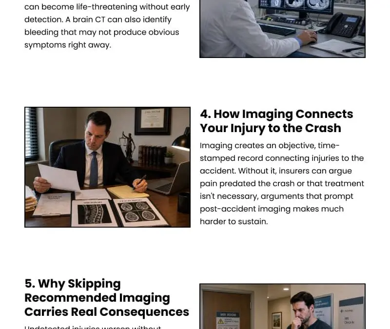 7 Reasons MRIs and CT Scans Matter After a Car Accident