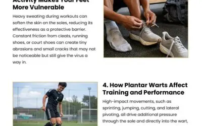 6 Reasons Plantar Warts Love Active Feet