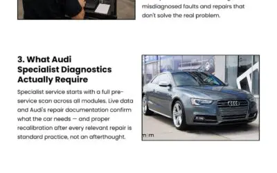 5 Reasons Your Audi Needs a Specialist Repair Shop