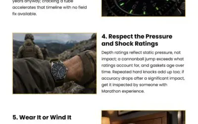 7 Tips for Maintaining Your Marathon Military Watch