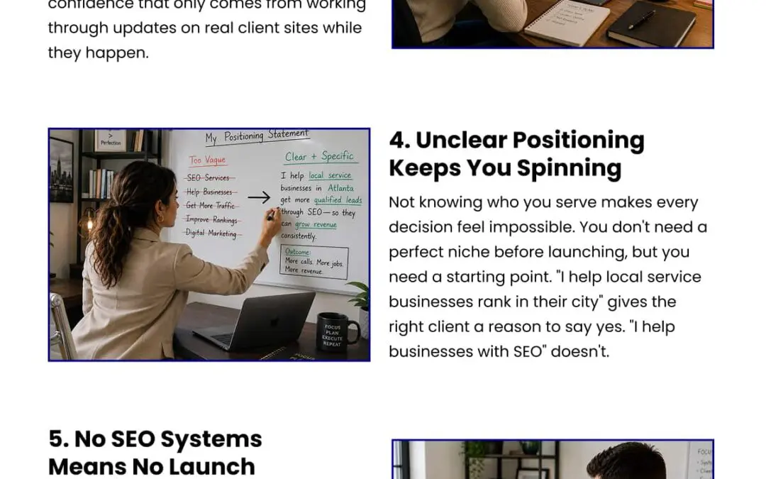 7 Things Keeping You From Launching Your SEO Business