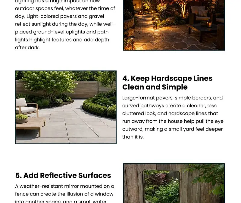 7 Ways to Make Your Small Garden Feel Bigger