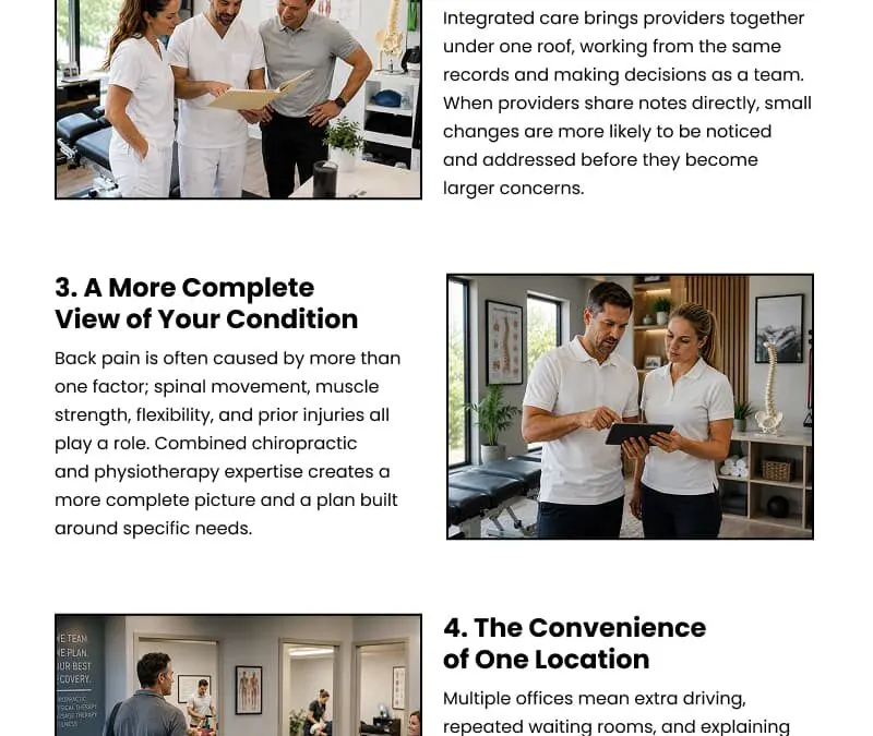 5 Benefits of an Integrated Chiropractic Clinic Approach