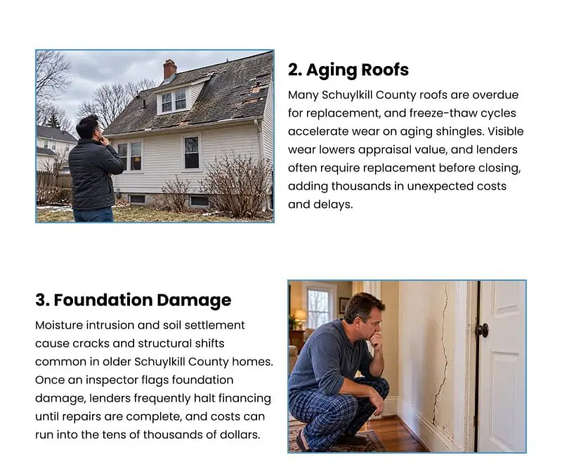 4 Common Repair Issues in Schuylkill County Homes