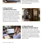 6 Factors Making Gated PDFs Invisible to AI Search Infographic