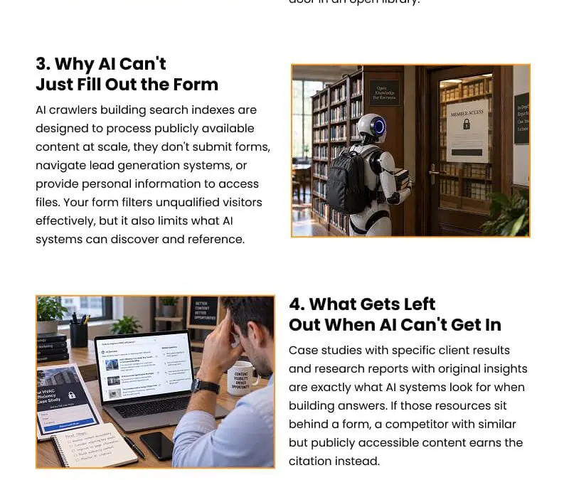 6 Factors Making Gated PDFs Invisible to AI Search