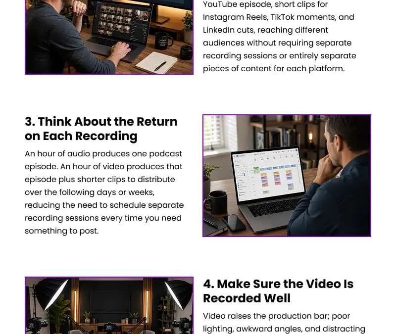 5 Ways Video Can Help Your Podcast