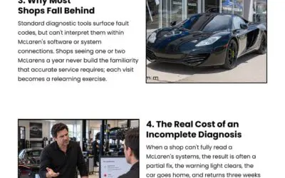 6 Key Reasons Your McLaren Needs a Specialized Shop