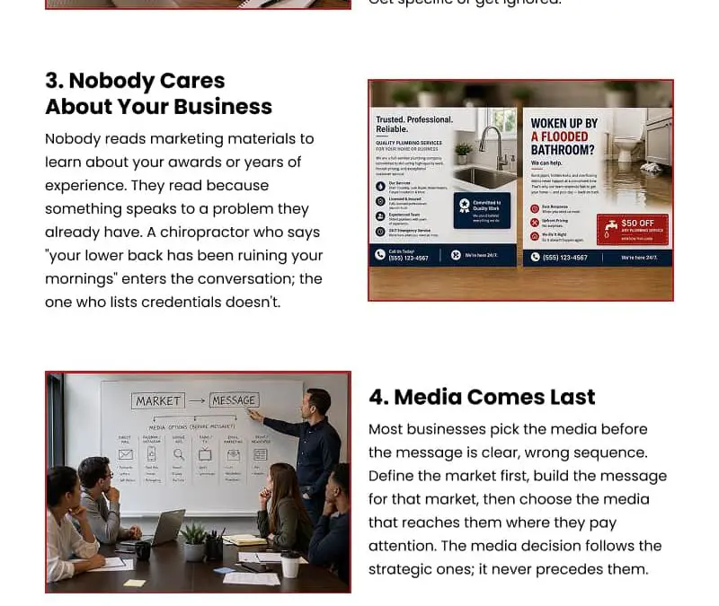 6 Message Mistakes Costing You Sales