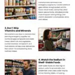 5 Nutritional Factors for Emergency Food Supplies 5 Nutritional Factors for Emergency Food Supplies Infographic