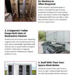 5 Reasons Sanitation Staff Need a Separate Restroom Trailer 5 Reasons Sanitation Staff Need a Separate Restroom Trailer Infographic