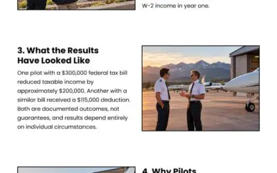 5 Things Pilots Should Know About STR Tax Strategy