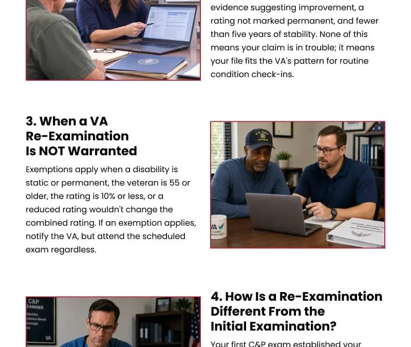 5 Things to Know About VA Re-Examinations