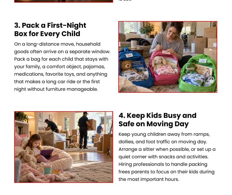 6 Tips to Ease Long-Distance Moves for Kids