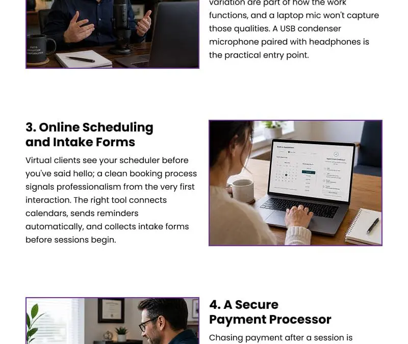 5 Tools Every Remote Hypnotist Needs