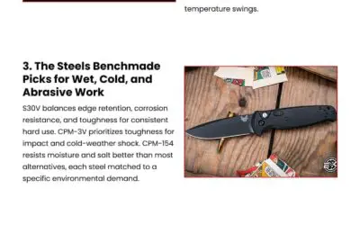 5 Ways Benchmade Knives Thrive in Extreme Environments