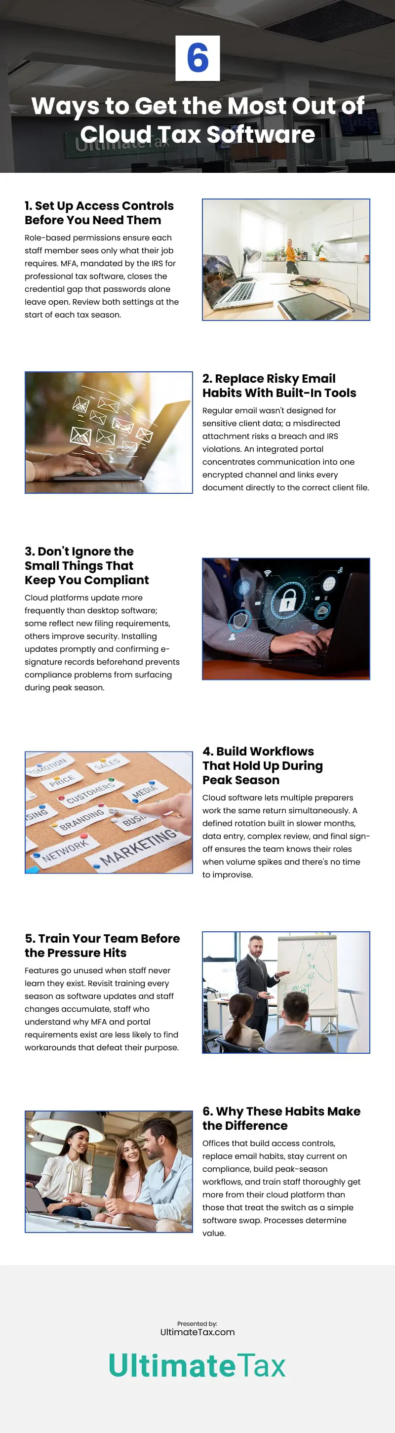 6 Ways to Get the Most Out of Cloud Tax Software Infographic 6 Ways to Get the Most Out of Cloud Tax Software Infographic