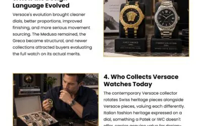 6 Ways Versace Watches Crossed Into Serious Luxury