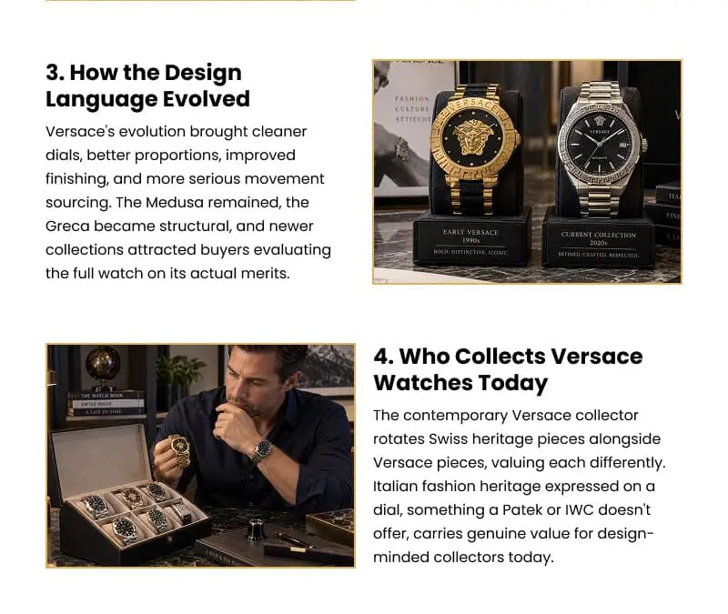 6 Ways Versace Watches Crossed Into Serious Luxury