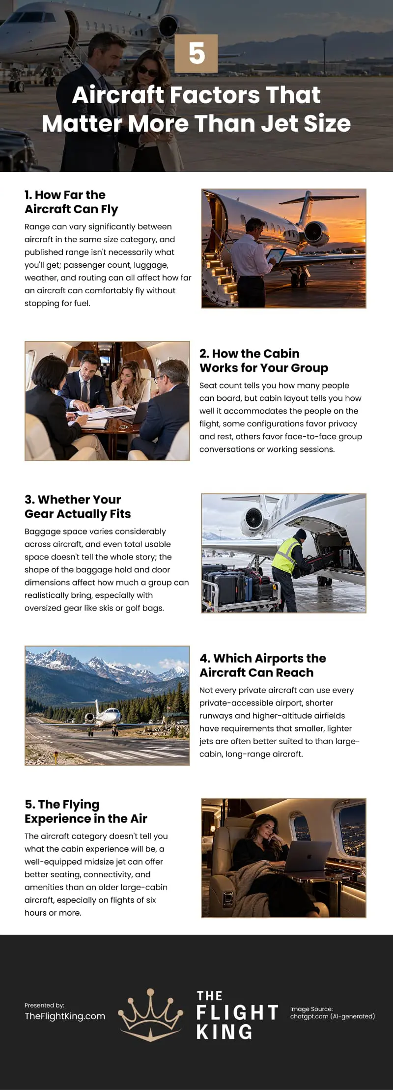 5 Aircraft Factors That Matter More Than Jet Size Infographic