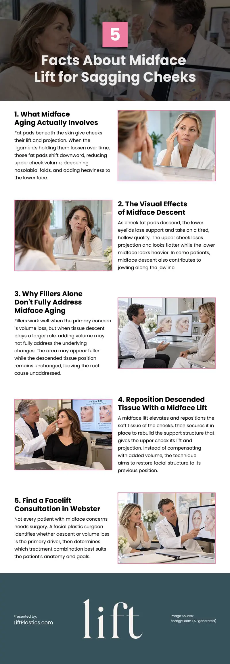 5 Facts About Midface Lift for Sagging Cheeks Infographic 5 Facts About Midface Lift for Sagging Cheeks Infographic