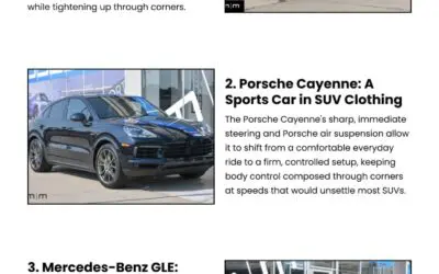 3 Pre-Owned Luxury SUVs That Drive Like Sedans