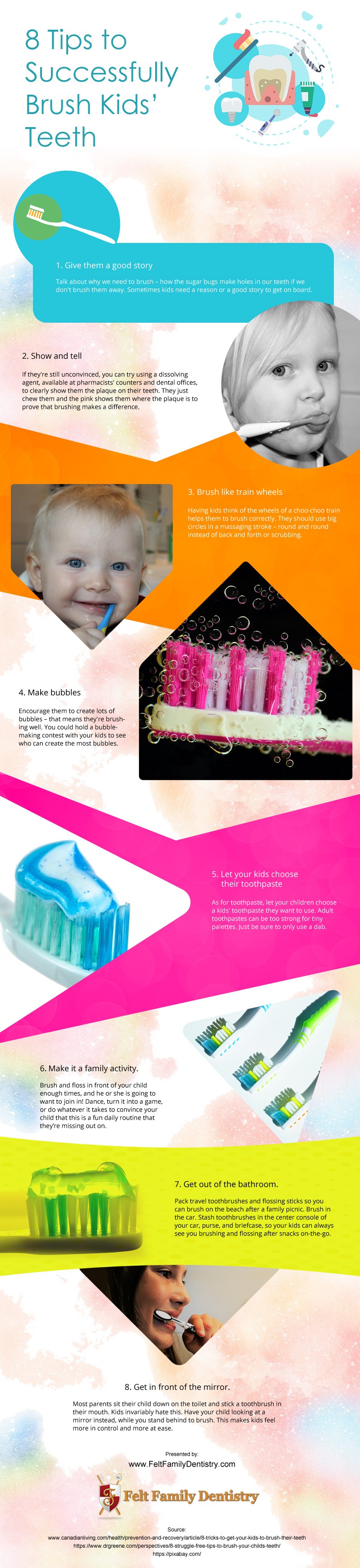 How-to-Get-Toddler-to-Brush-Teeth Infographic
