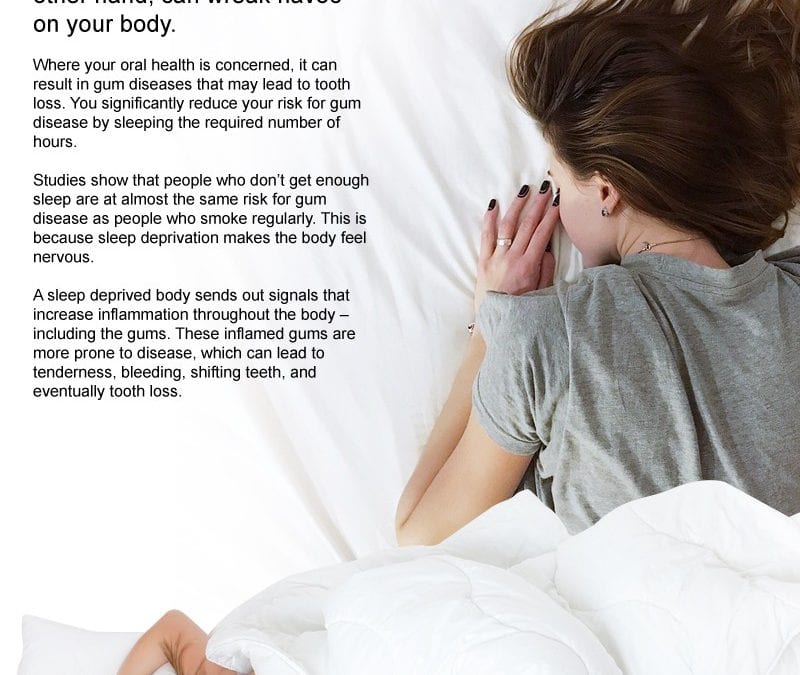 3 Ways Sleep Affects Your Oral Health