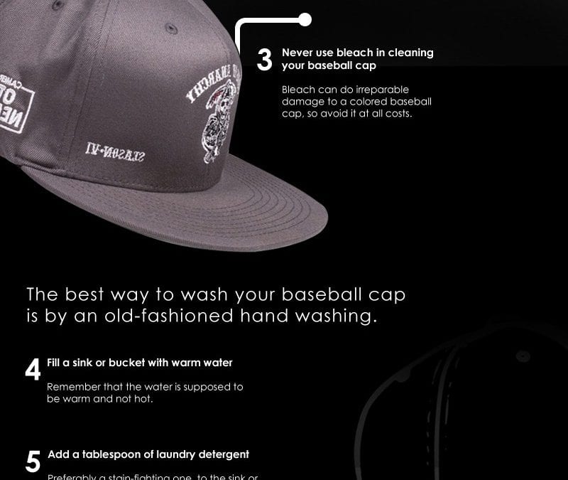 10 Tips for Washing Your Baseball Caps