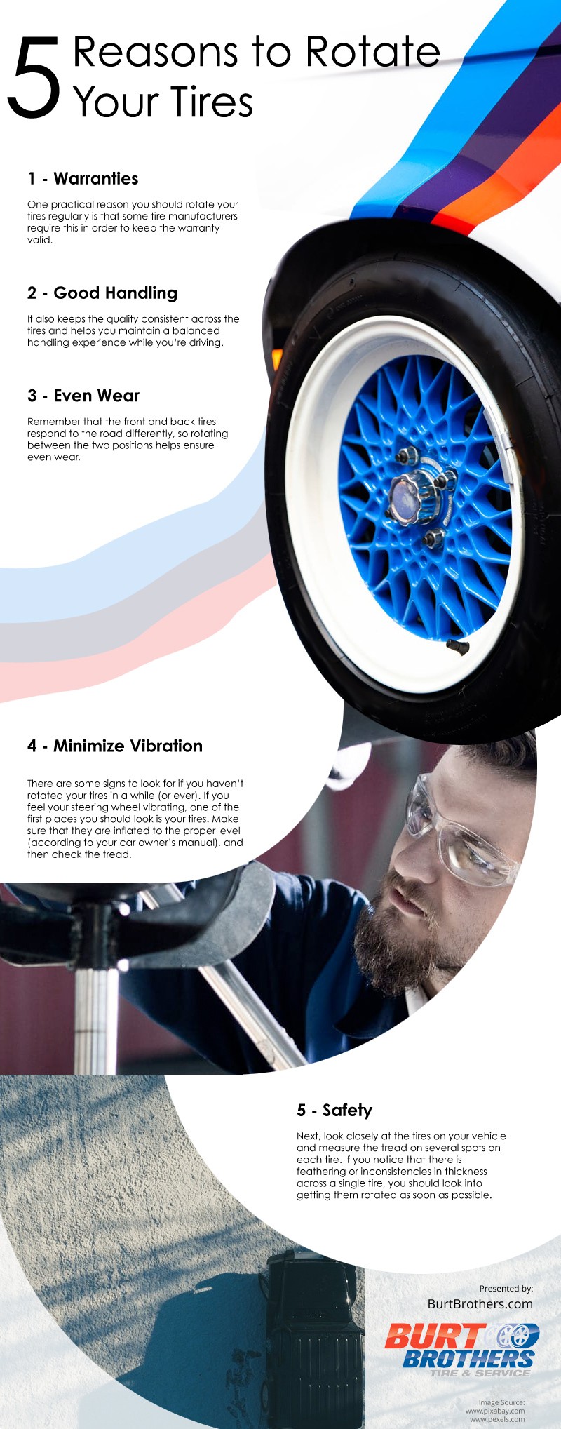 5 Reasons to Rotate Your Tires Infographic