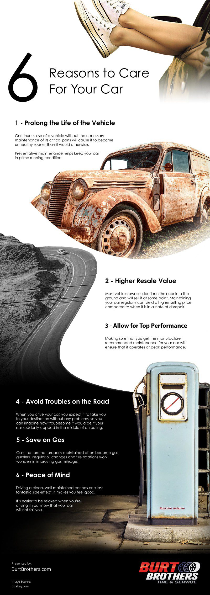 6 Reasons to Care for Your Car Infographic 6 Reasons to Care for Your Car Infographic