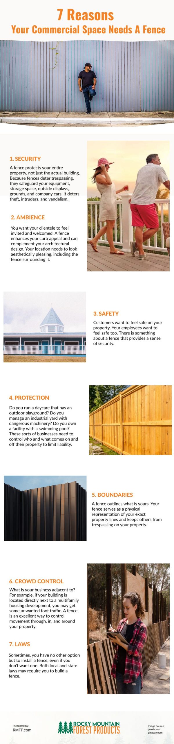 7 Reasons Your Commercial Space Needs A Fence Infographic