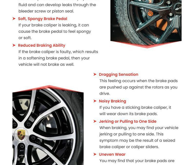 Signs You May Have a Bad Brake Caliper