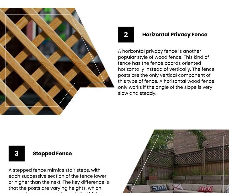 4 Stylish Wood Fences for Sloped Yards