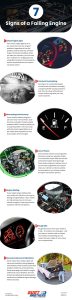 7 Signs of a Failing Engine Infographic