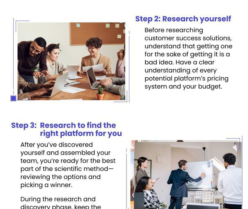 4 Steps in Choosing the Best Customer Success Tool