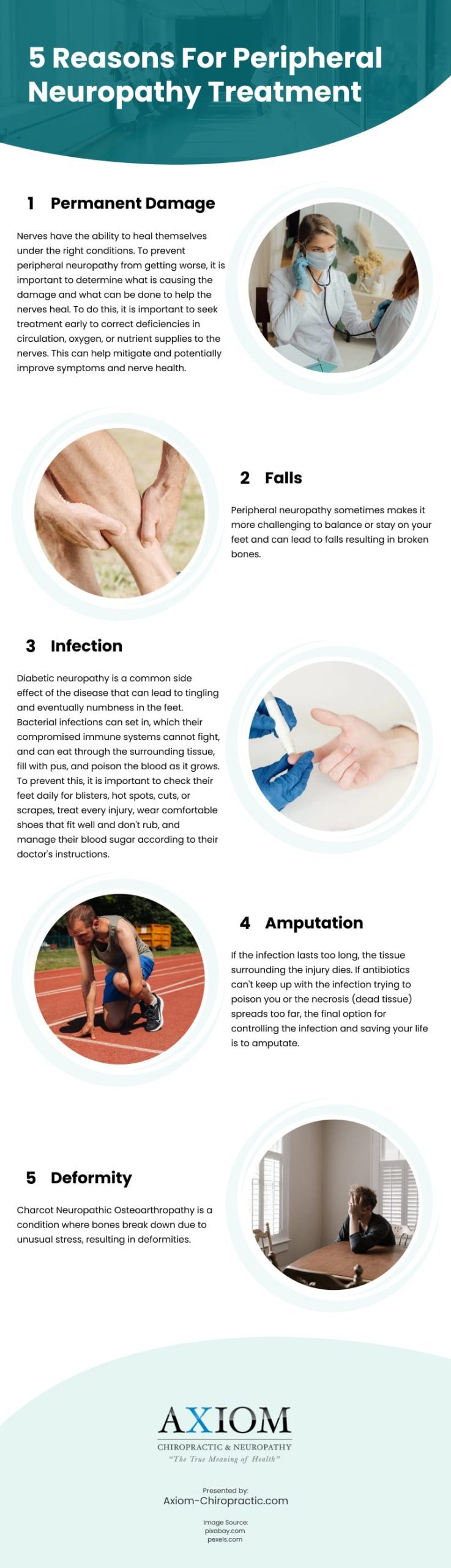 5 Reasons For Peripheral Neuropathy Treatment Infographic
