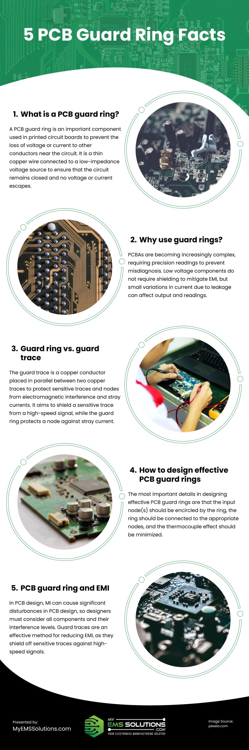 5 PCB Guard Ring Facts Infographic
