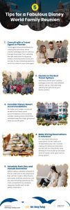 5 Tips for a Fabulous Disney World Family Reunion Infographic