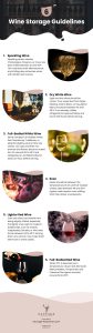 6 Wine Storage Guidelines Infographic