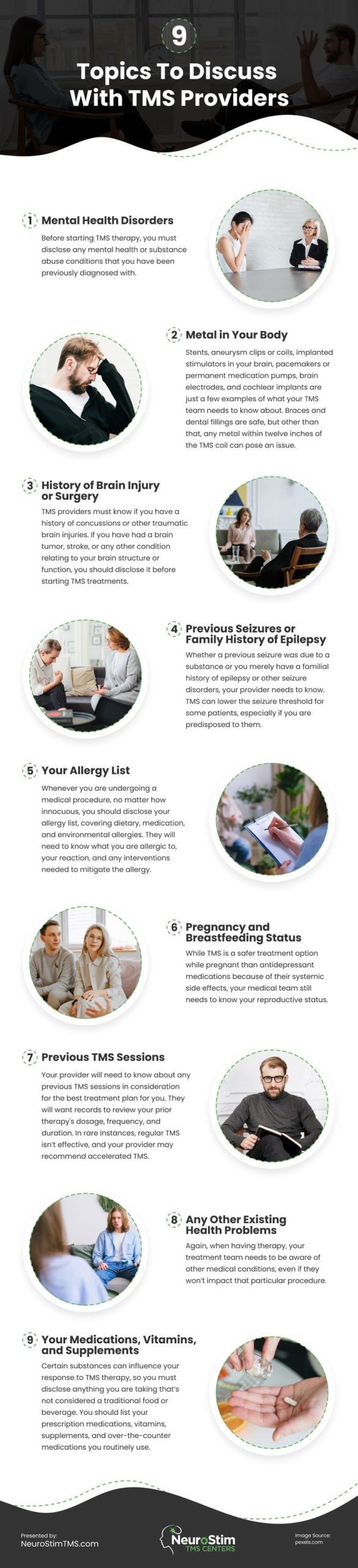 9 Topics To Discuss With TMS Providers Infographic