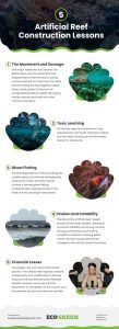 5 Artificial Reef Construction Lessons Infographic