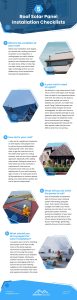 5 Roof Solar Panel Installation Checklists Infographic