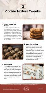 3 Cookie Texture Tweaks Infographic