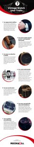 7 Vintage Watch User Traits Infographic